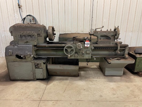 1947 Monarch 18 in x 48 in engine lathe; s/n 30798.