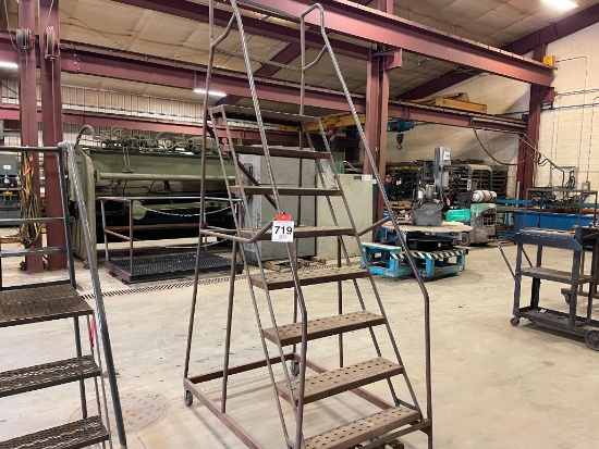 EGA 8-step rolling ladder.