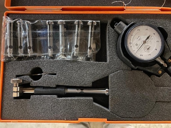 Mitutoyo dial indicator.