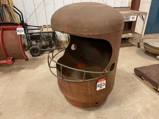 Firepit football helmet.