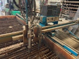 CMC Burny Model 3 CNC Navigator pattern torch; approx. 6 ft x 12 ft burning table; w/ Tracor fabin;
