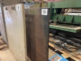 69 in x 65 in steel welding screen.