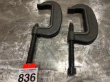 2 - 8 in boiler clamps.