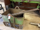 Miscellaneous brake dies & metal tub.