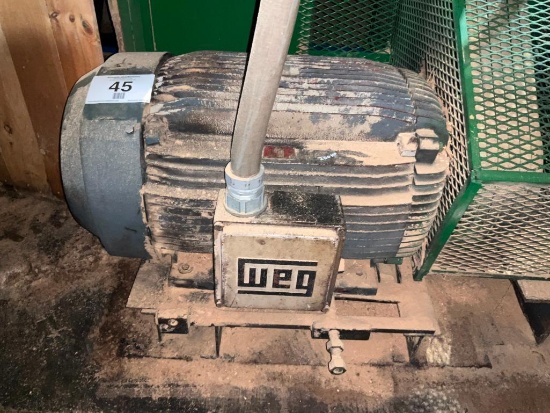 Weg 200 hp electric motor.