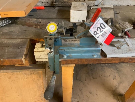 Suffolk DTS-03 saw setter & set gauge, SN: 10886.