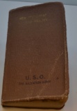 Antique Salvation Army Bible