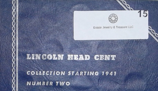 Wheat Penny Collection; 1941 +