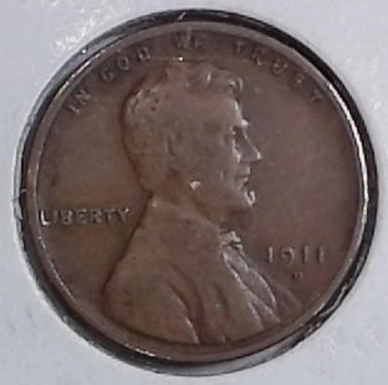 1911-D Wheat Penny