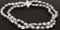 New Genuine Baroque Gray Pearl Necklace With Gia Cert