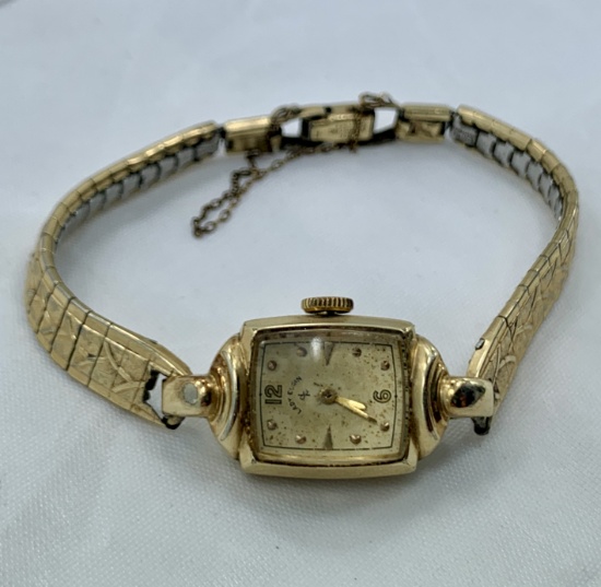 1949 "lady Elgin" #v601314 10k Gold Filled Mechanical Watch