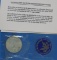 1971 Eisenhower Uncirculated Silver Dollar with Cert