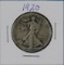 1920 Walking Liberty Silver Half Dollar Coin