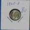 1945-D Silver Mercury Dime