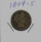 1909-S Barber Silver Quarter