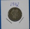 1902 Barber Silver Quarter Dollar Coin