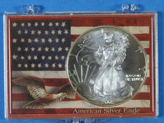 2002 American Silver Eagle Dollar 1oz Fine