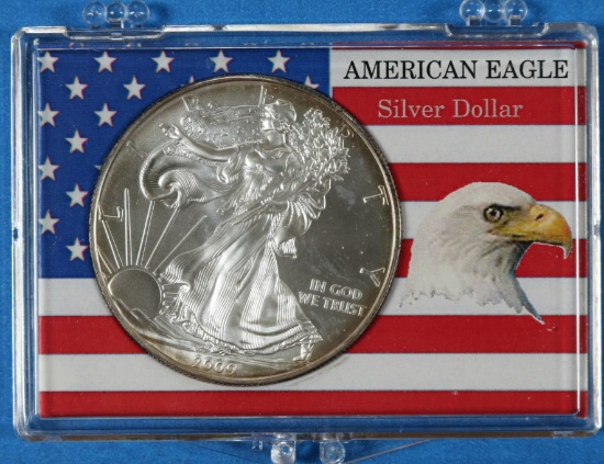 2009 American Silver Eagle Dollar 1oz Fine