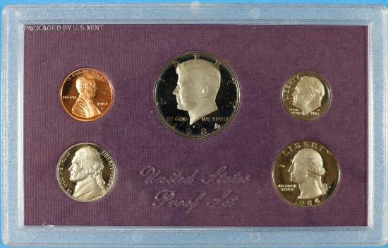 1984 S United States Proof Coin Set