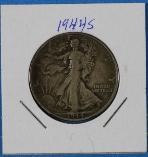 1944-S Walking Liberty Half Dollar Silver Coin
