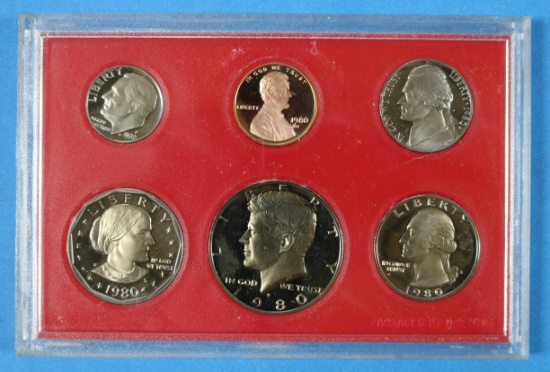 1980 S United States Proof Coin Set