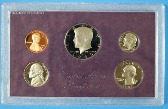 1985 S United States Proof Coin Set