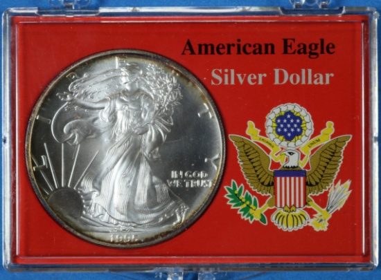 1995 American Silver Eagle Dollar 1oz Fine