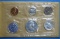 1962 Philadelphia Mint Silver Proof Coin Set Franklin, Washington, Roosevelt