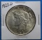 1923-D 90% Silver Peace Dollar Coin