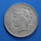 1923 90% Silver Peace Dollar Coin