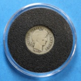 1914-S Barber Silver Dime