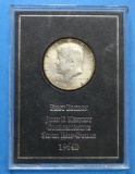 1964-D First Edition John F Kennedy Silver Half Dollar Coin