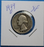 1949-D Washington 90% Silver Quarter