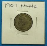 1907 Liberty V Nickel 5C