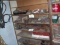 7 shelves of assorted tools, tie downs, etc.
