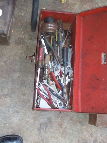 Box of misc. tools