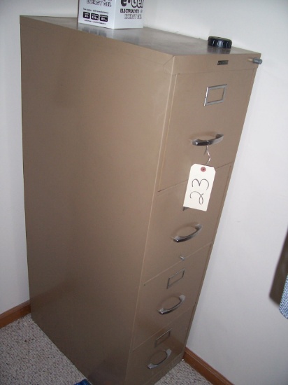 4 drawer legal size metal file cabinet