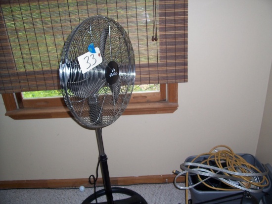 Pedestal fan and misc