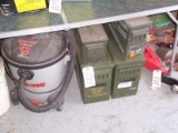 Shop Vac 12 gal / ammo boxes