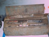 Glue gun, metal tool box