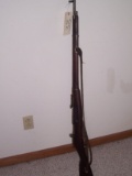 Old bolt action military rifle, unknown caliber
