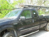 Ford F250, crew cab, power stroke diesel, standard shift, 286,000 miles with tool boxes