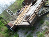 Utility trailer with ramps, 16 ft