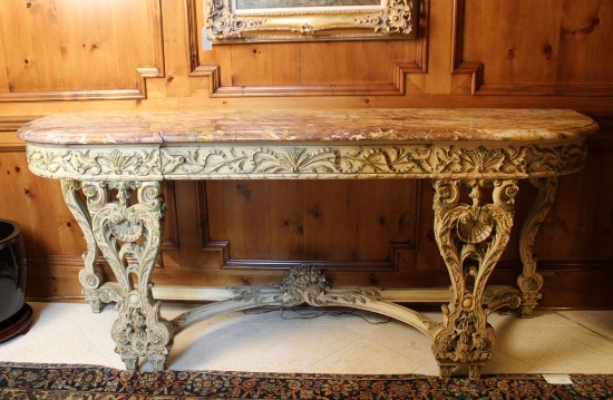 Italian Renaissance Style Console Table