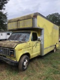 Ford Yellow Cube Van