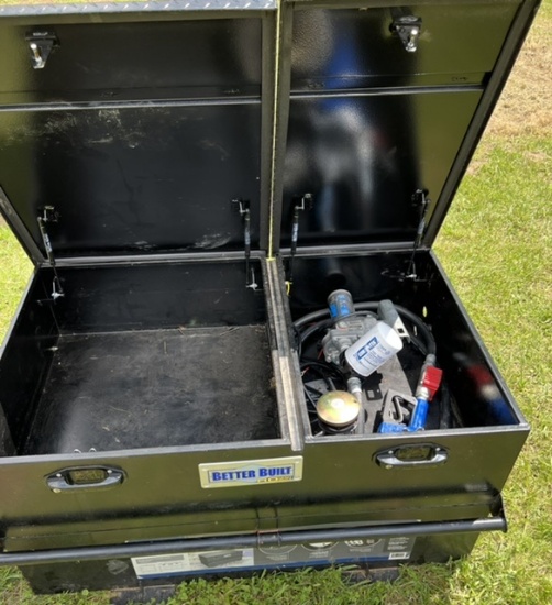 fuel tank and tool box