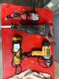 grinder , saws all, grinder, dewalt electric 1/2 impact