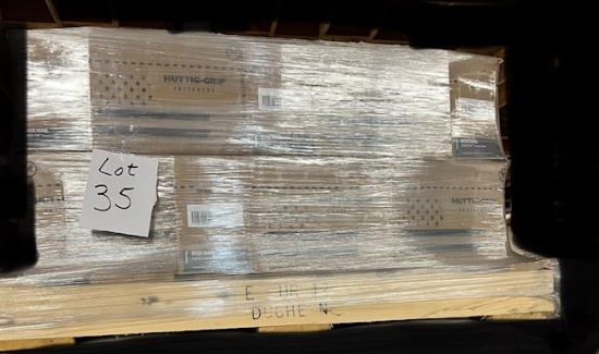 Pallet Framing Box Nails 12d3- 1/4" Smooth Shank
