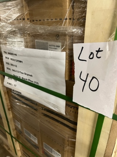 Pallet Fine Drywall Screws 8x2 - 1/2 Fine Thread