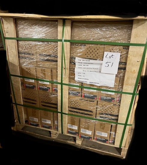 Pallet Drywall Screws 1-5/8 x 6 Fine Thread